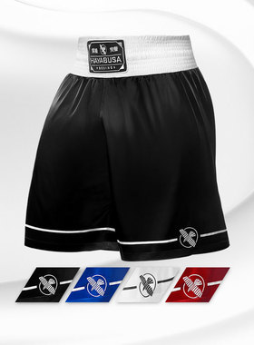 HAYABUSA 隼拳击短裤新款运动健身裤职业拳击mma短裤散打泰拳短裤