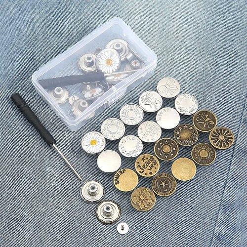 牛仔裤免钉免打孔收腰扣