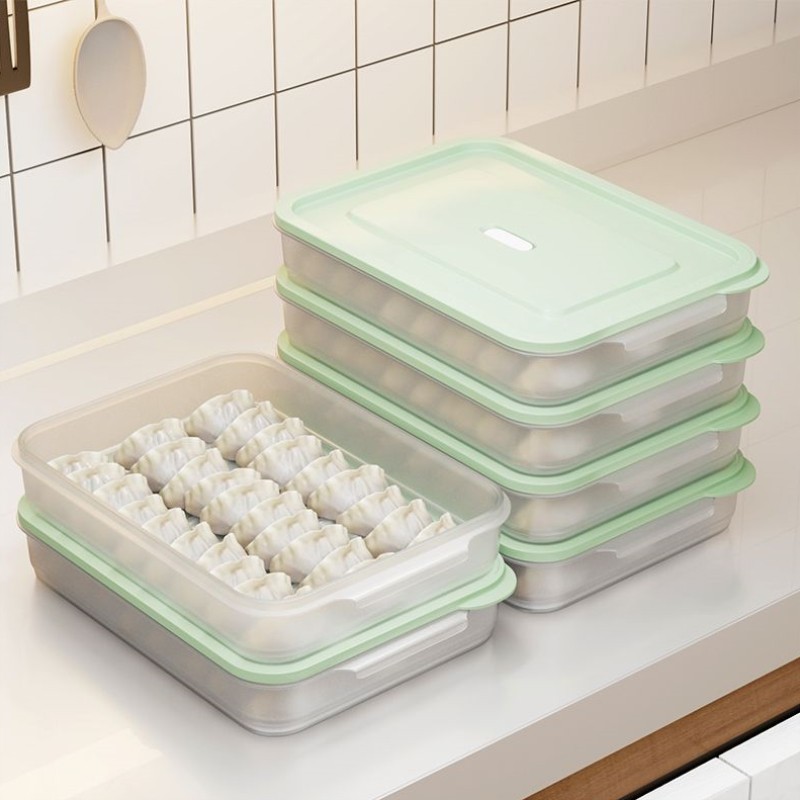 饺子盒家用冰箱保鲜盒收纳盒大号水饺鸡蛋盒多层冷冻专用整理神器