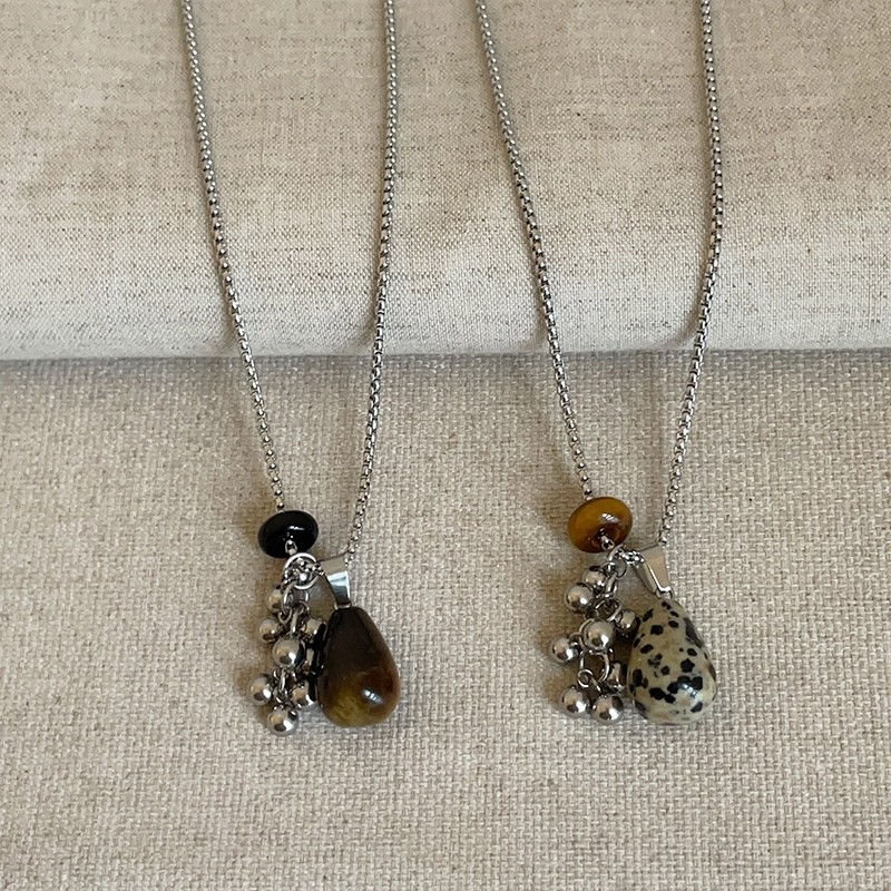 葡萄串项链配t恤女款2025新款配饰高级感轻奢小众长款毛衣链