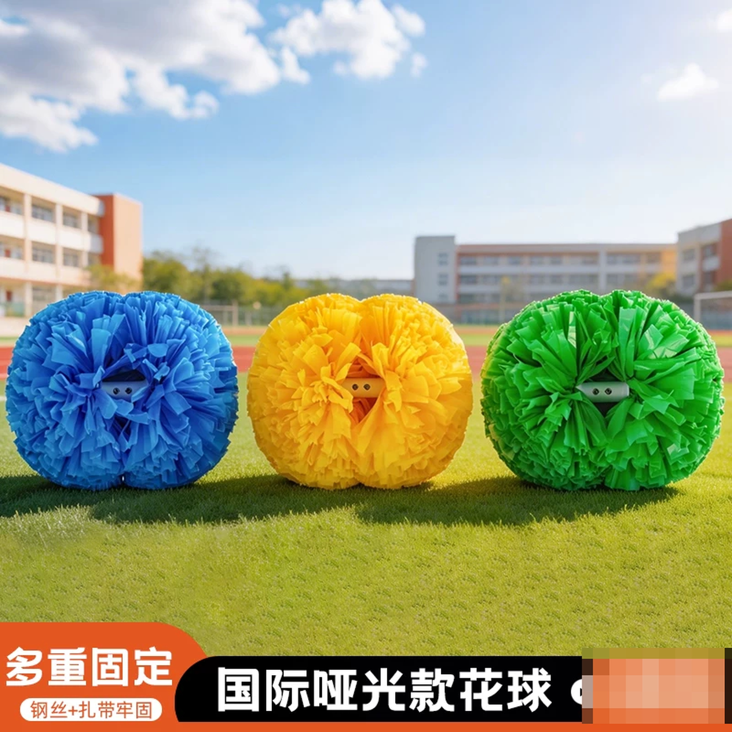 啦啦操花球手拿花拉拉球拉拉队手花啦啦操花球舞蹈演出花球彩球
