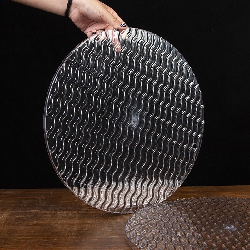 食品级塑料托盘饺子帘水波纹防滑家用放置水饺面条托板托盘篦子