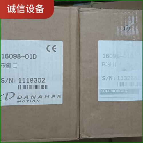 全新Danaher丹纳赫 FSA80 II 伺服驱动 160议价