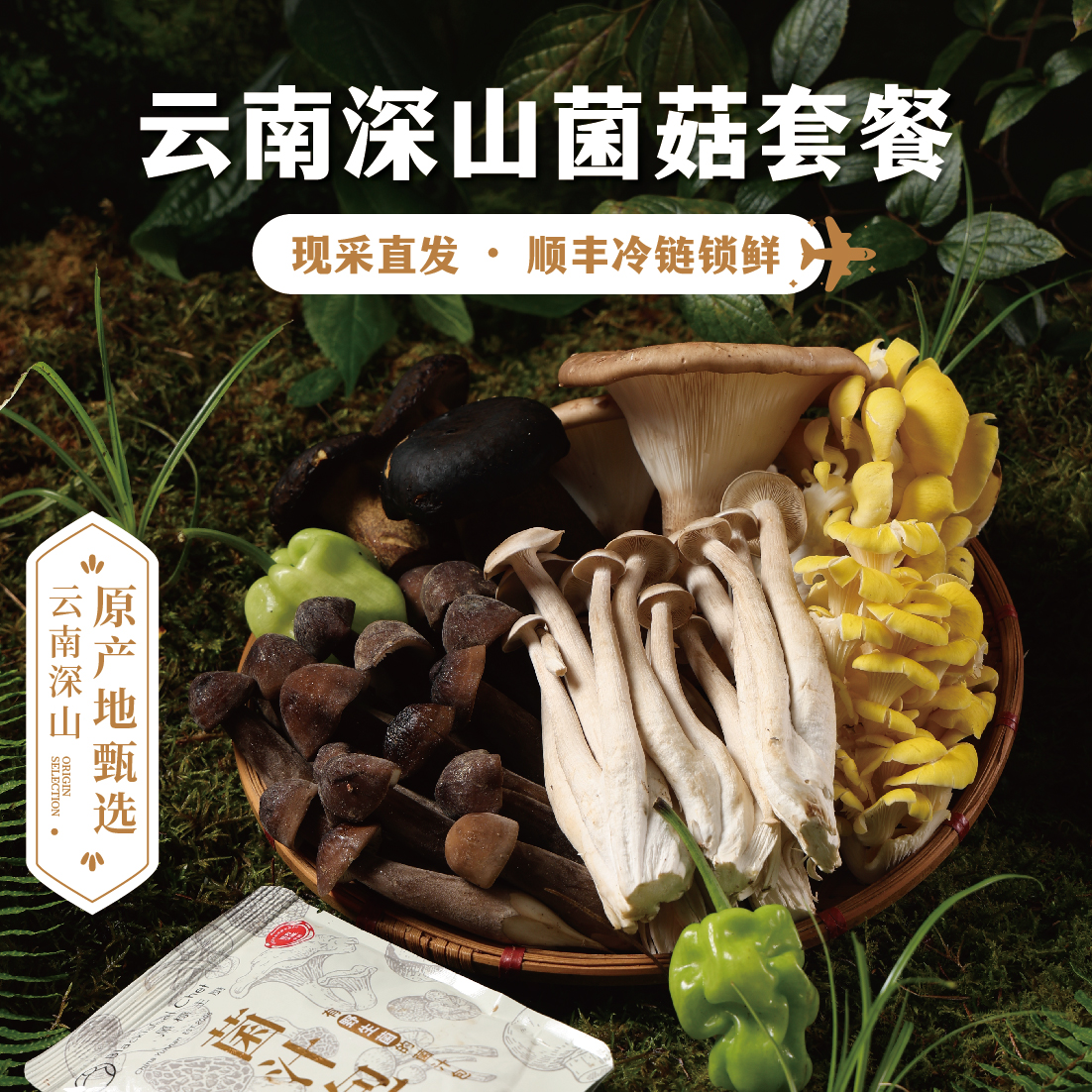 云南新鲜组合现采先发顺丰空运