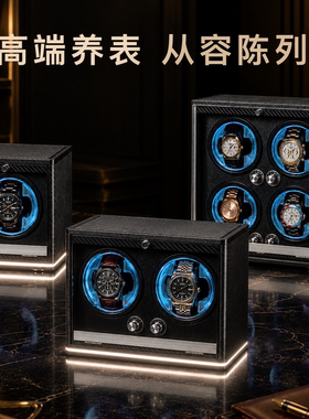 德国摇表器家用自动机械手表摇摆器静音防磁摇表手表自摆器手表盒