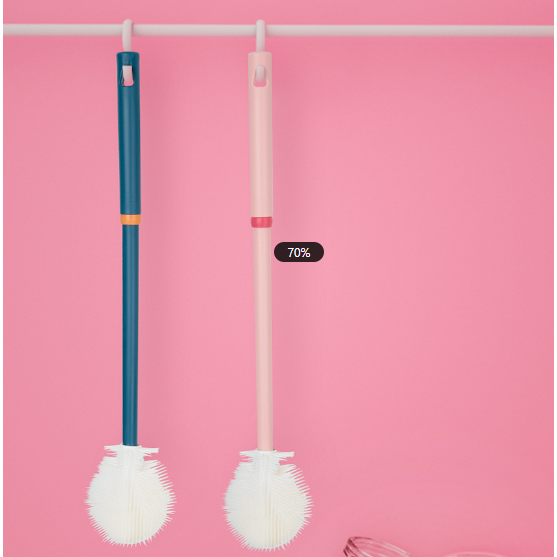 奶瓶刷清洗刷神器婴儿硅胶奶嘴专用吸管刷子清洁刷套装洗奶瓶涮子