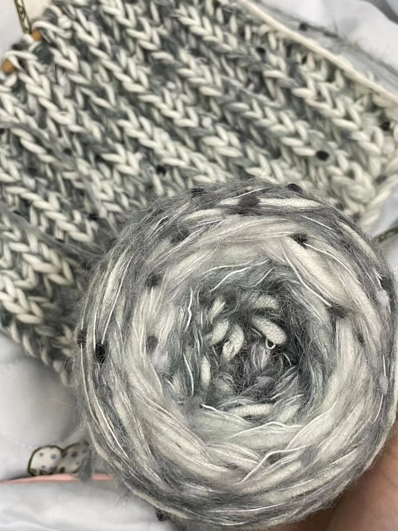 手工粗毛线手工diy溺水小苑