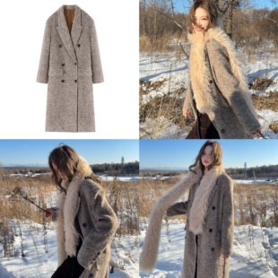 翻领气质廓形大衣122 梦回伦敦