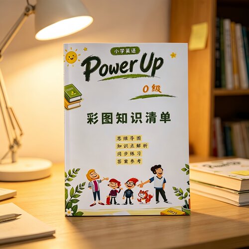彩色图解Power up0至5全套思维导图同步知识点配套作业练习资料