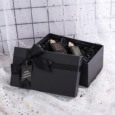 黑色礼物盒空盒子送男生女朋友