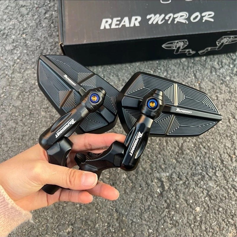 巴风特后视镜深远009/A7/GT1/奇迹牛九号小牛极核反光蓝镜通用型