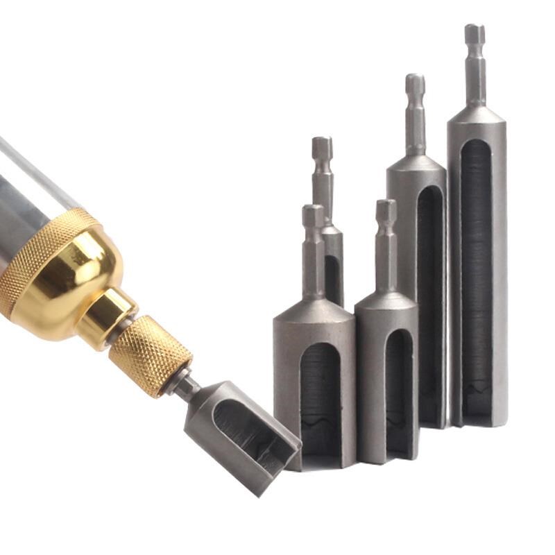 13开口m 加深5m风批套筒缺口加长套筒头电批外六角套筒电动螺丝刀