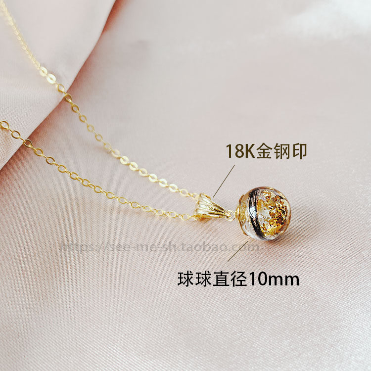 Keepsake Necklace full moon The age of Valentine's Day gift 18k Golden Fetal Hair Pendant diy Fromin the Toy/Childs/Puzzle/Building block/Model , Baby Souvenirs/Personalized Products , Lanugo pendant/Pendant  category - from Buy2taobao.com to provide professional Taobao agent buy service