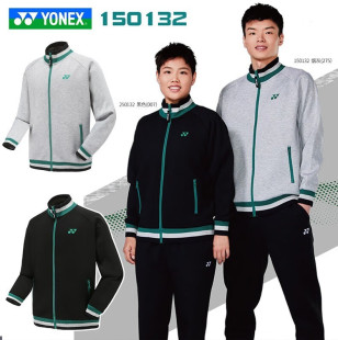 官网正品尤尼克斯羽毛球服150132BCR外套男女款长袖卫衣官方正品