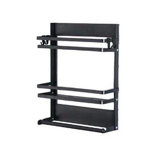 Refrigerator Magnet Shelf Magnetic Spice Rack with