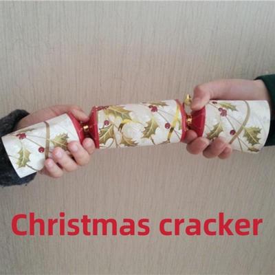 Christmas cracker included contents,paper hat jokes gift