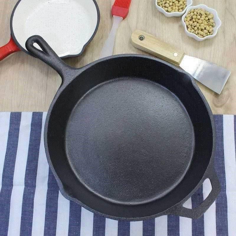 cast iron pan frying pan 24cm30cm nonstick cooker uncoated