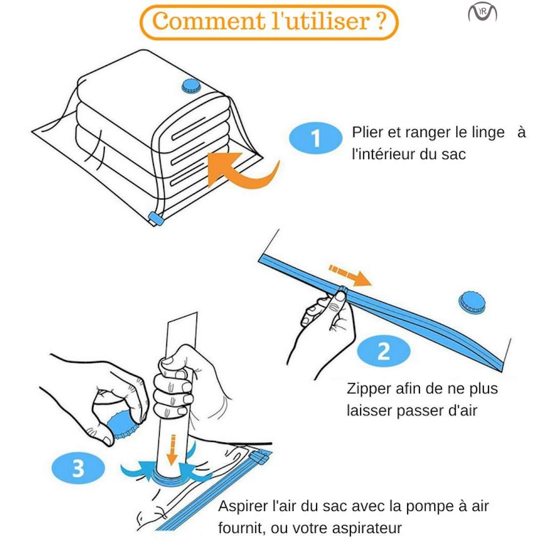 Vacuum Bag Foldable Compressed Storage Bag Seal Bags