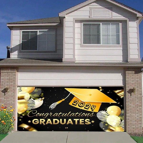 Graduation Season Garage Background Cloth Decoration Large