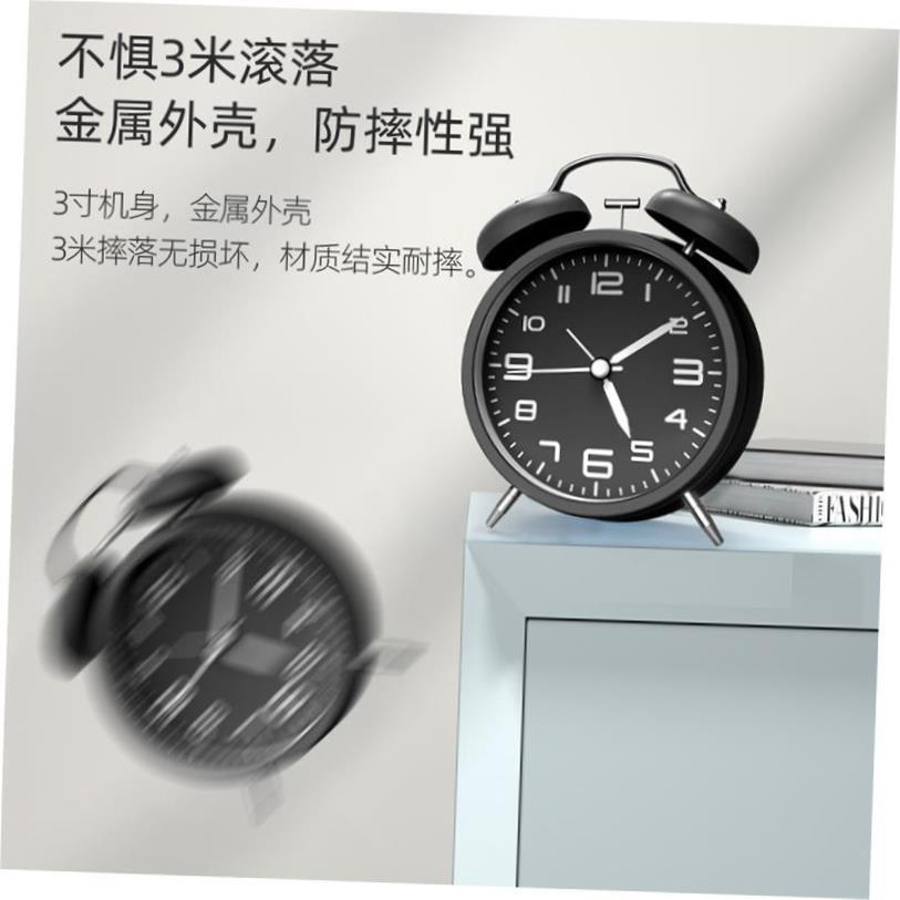 rectangular rising time small alarm clock desk timer student