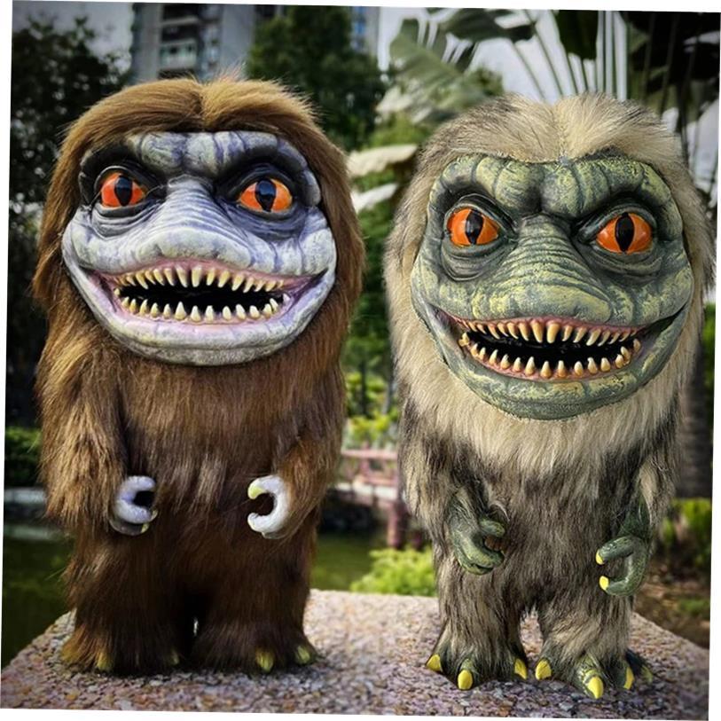 Halloween Stuffed Critters Plush Doll Creepy Prop Goth Plush