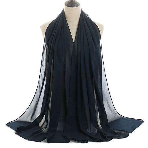 Muslim chiffon headscarf Wome silk scarf turban女丝巾围头巾
