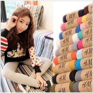 Candy color Modal cotton leggings 糖果色24彩色莫代尔棉内搭裤