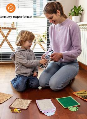 sensory toy mats Tiles Wall Panel for Kid Tactile Play感官垫