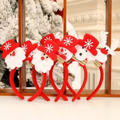 Christmas costume glasses party supplies LED headband