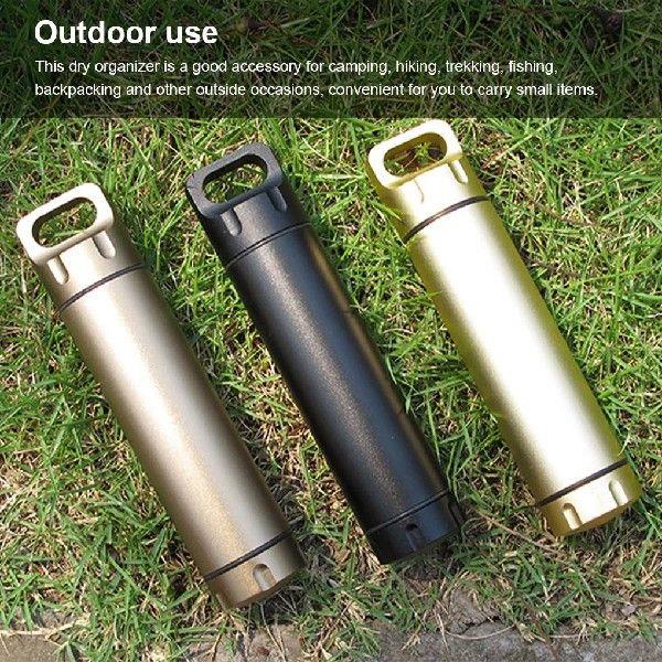 Dry Bottle Outdoor Seal Waterproof Portable Pill Case