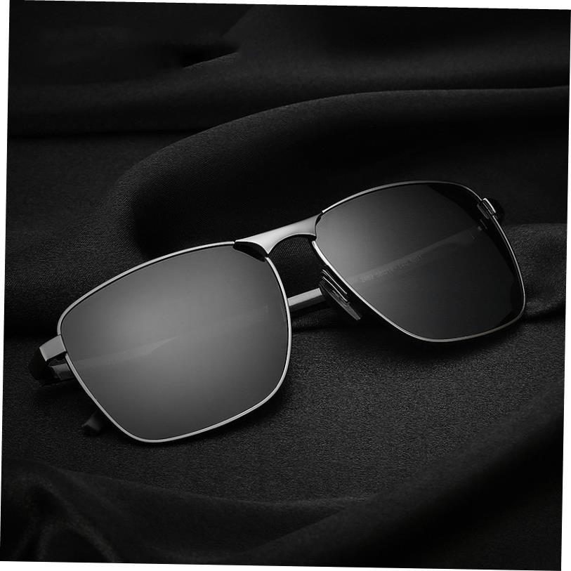 VEITHDIA品牌偏振男士覆古方形太阳镜