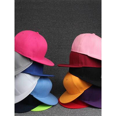 hip hop flat cap women men hat Pure color 嘻哈帽 caps hats
