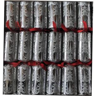 6支装圣诞纸拉炮 Christmas cracker 内装玩具纸帽英文笑话纸