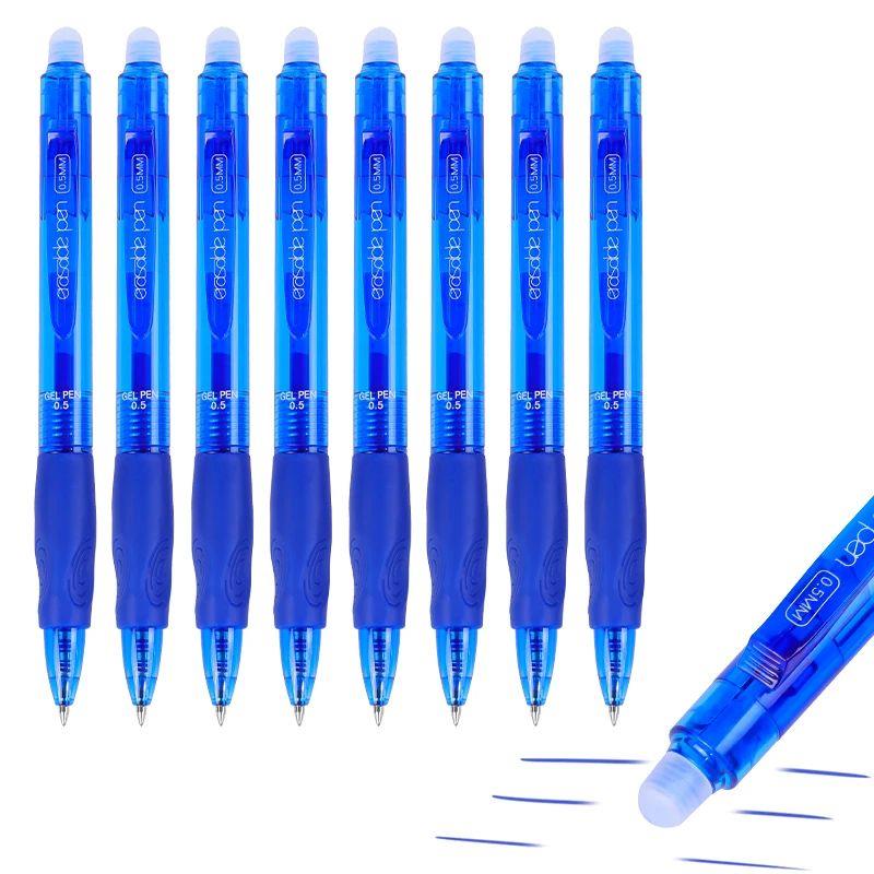 0.5mm Magic Erasable Pen Press Gel Pen Set Blue Black Erasab