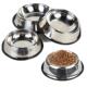 Bowl Bowls Dog Pet Feeding Cat Steel Water Stainless Feeder