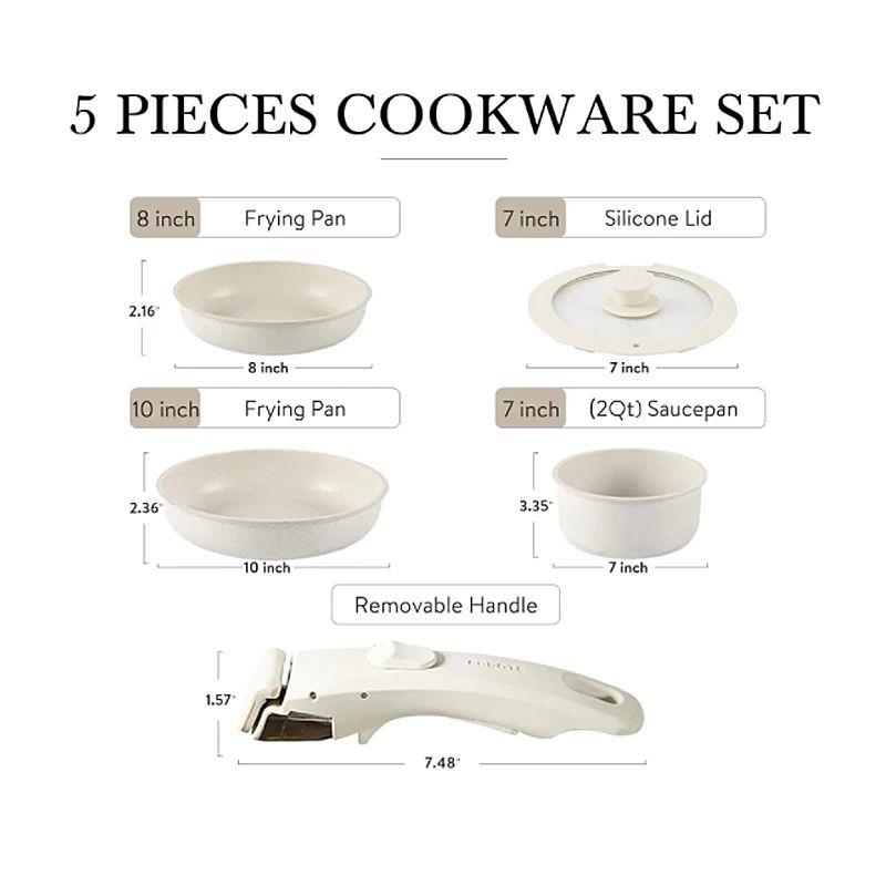Hot Selling Home Kitchen Non Stick Pot Set Cookware Set Cook
