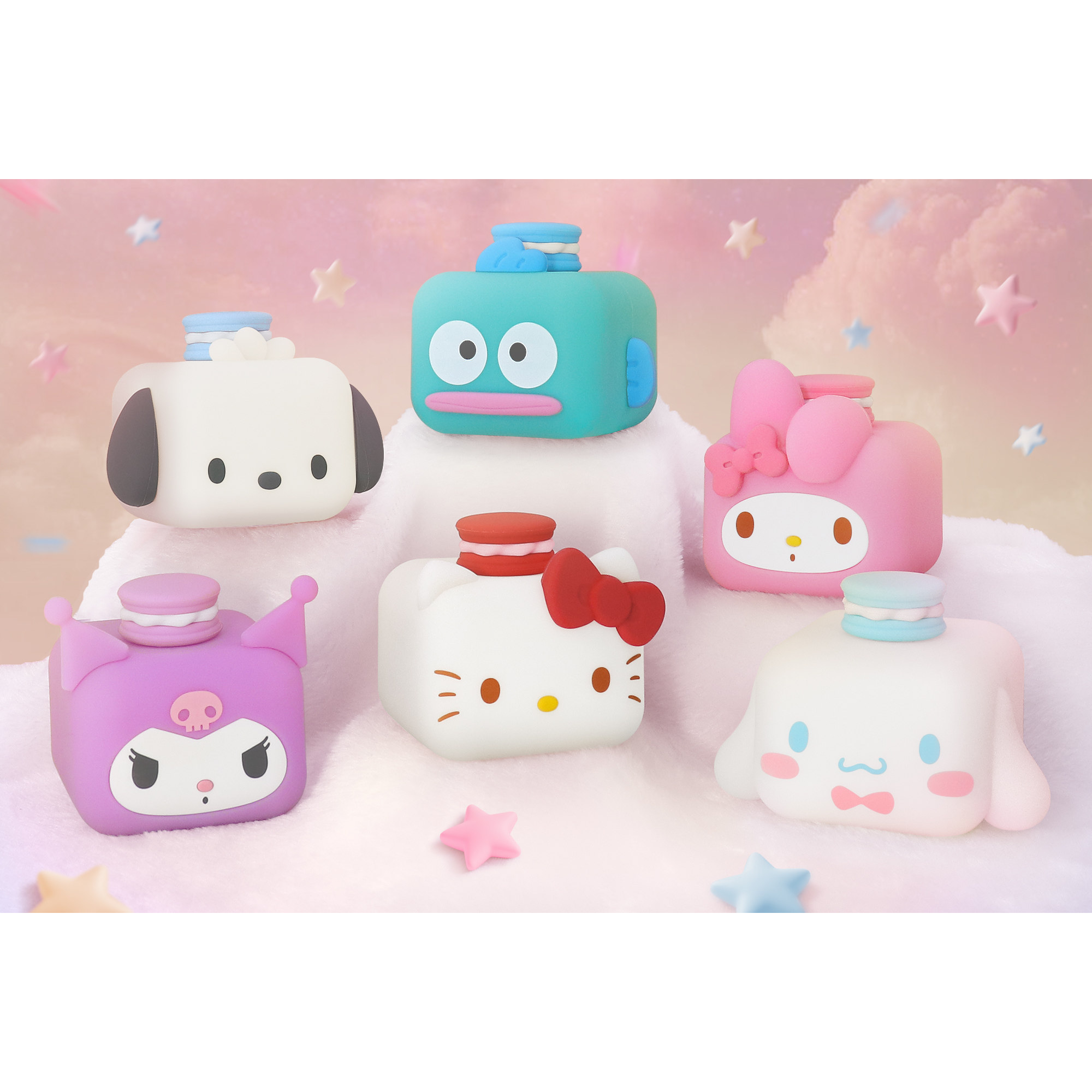 三丽鸥hello kitty小夜灯周边玩具摆件桌面拍拍灯灯礼物氛围感