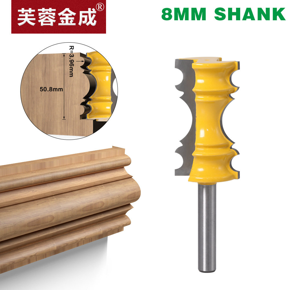 木工腰线刀线条刀扶手刀皇冠花线刀线条刀雕刻机刀具欧式线条刀