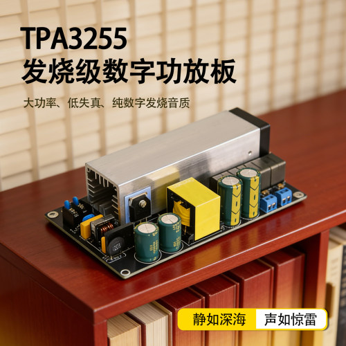 D类大功率2.0数字功放板模块