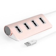 Máy tính đa giao diện usb với giắc cắm tai nghe Bộ chuyển đổi bộ chia udb 1 kéo 3 liên kết 2 thiết bị 0 máy tính xách tay - USB Aaccessories