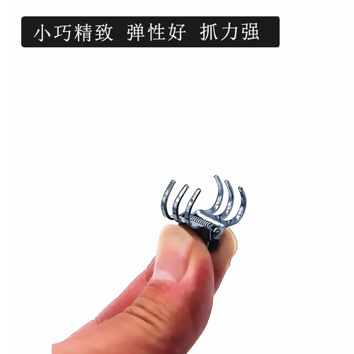 小号抓夹发夹合金简约时尚发抓
