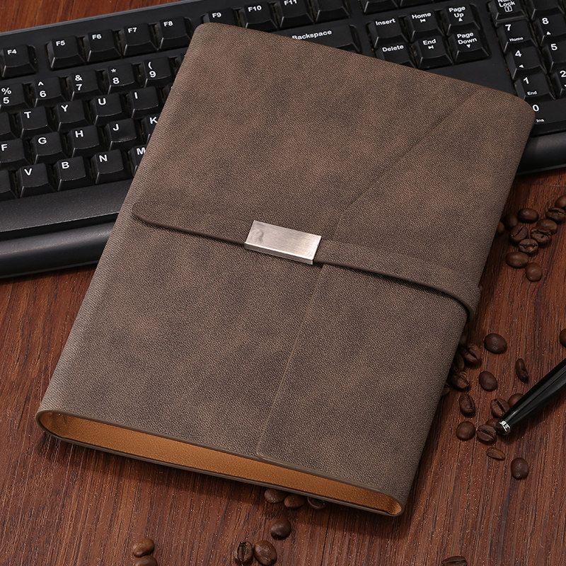 a5活页搭扣笔记本收纳设计可插笔