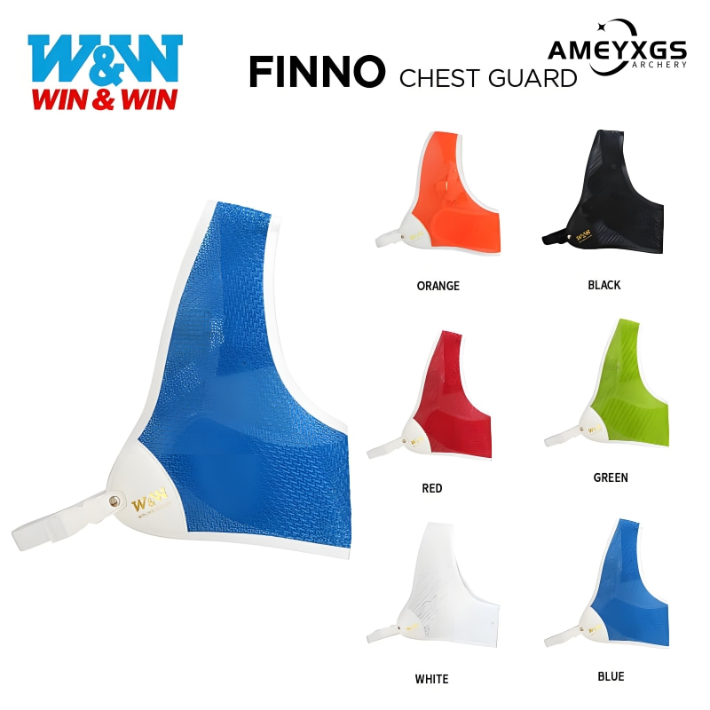 双赢win新款FINNO护胸护具透气防风竞技高端射箭比赛复合反曲弓
