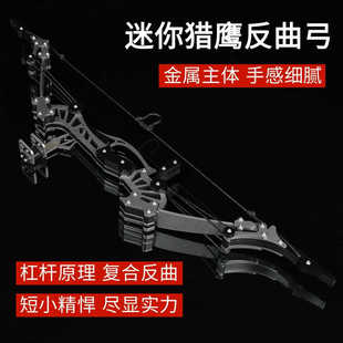 杠杆弓鹰弓不锈钢反曲弓弓箭射击娱乐箭馆射箭解压新手套装练习弓