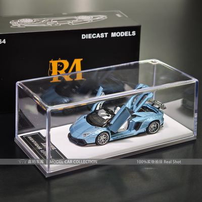 RM犀牛 1:64 兰博基尼LP700-4 Aventador 大牛 仿真全开汽车模型