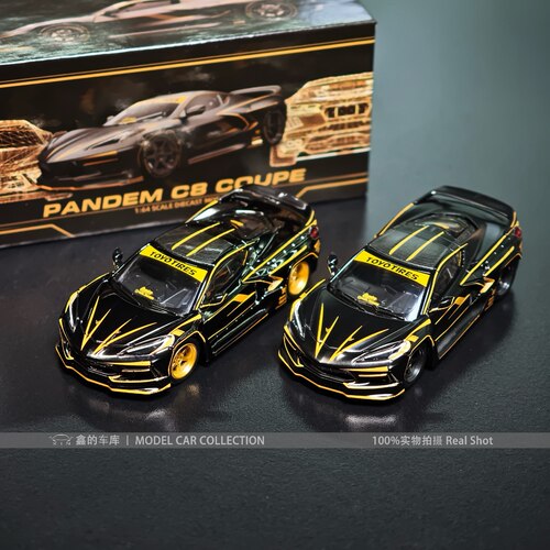 ModelModel 1:64 雪弗兰科尔维特C8火箭兔宽体 加拿大展会限定