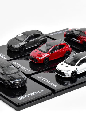 HobbyJapan HJ 1:64 丰田 GR卡罗拉 GR corolla汽车模型摆件