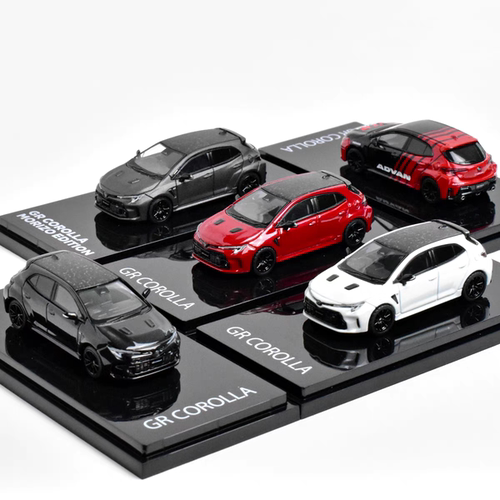 HobbyJapan HJ 1:64 丰田 GR卡罗拉 GR corolla汽车模型摆件