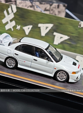 HobbyJapan HJ 1:64 三菱EVO3 须藤京一 头文字D 合金车模型收藏