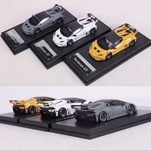 MJ MODEL 1:64 兰博基尼飓风LBWK 宽体改装 合金仿真汽车模型收藏
